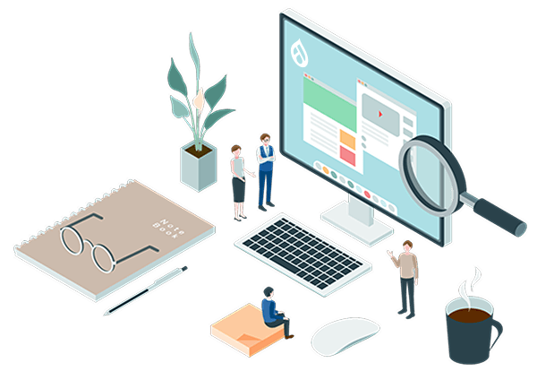 Drupal 導入支援イメージ