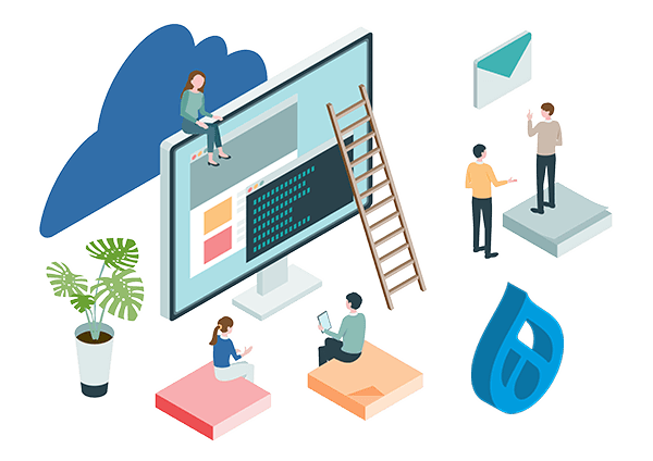 Drupal 保守・運用イメージ